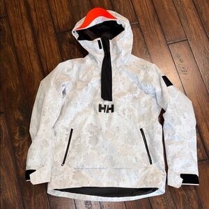 Helly Hansen White and Black Camouflage Jacket